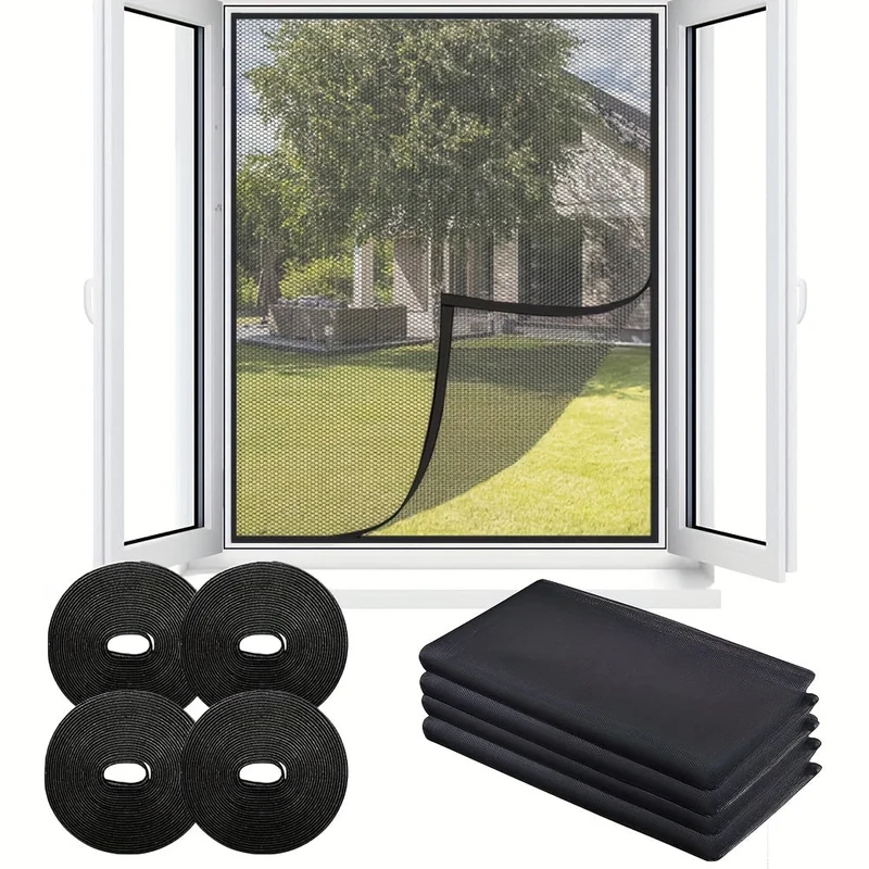 Invisible Mesh Window Insect Screen Set By Euroselle