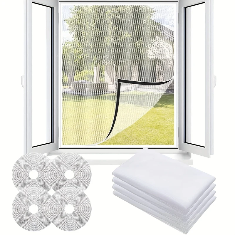 Invisible Mesh Window Insect Screen Set By Euroselle