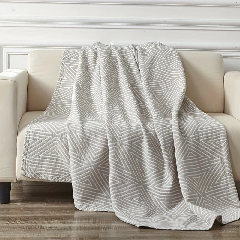 Breathable Multi-Layer Cotton Gauze Blanket For Summer Comfort Euroselle