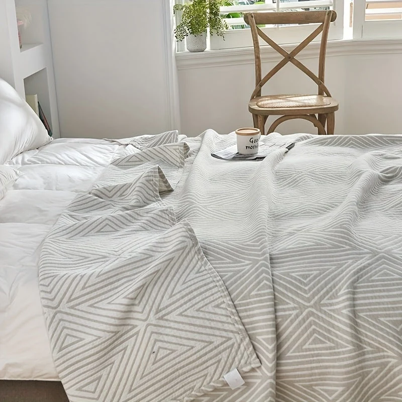 Breathable Multi-Layer Cotton Gauze Blanket For Summer Comfort Euroselle