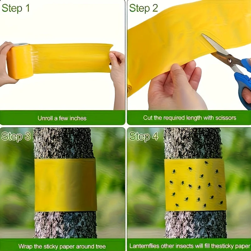 Euroselle Sticky Outdoor Insect Barrier Tape Euroselle