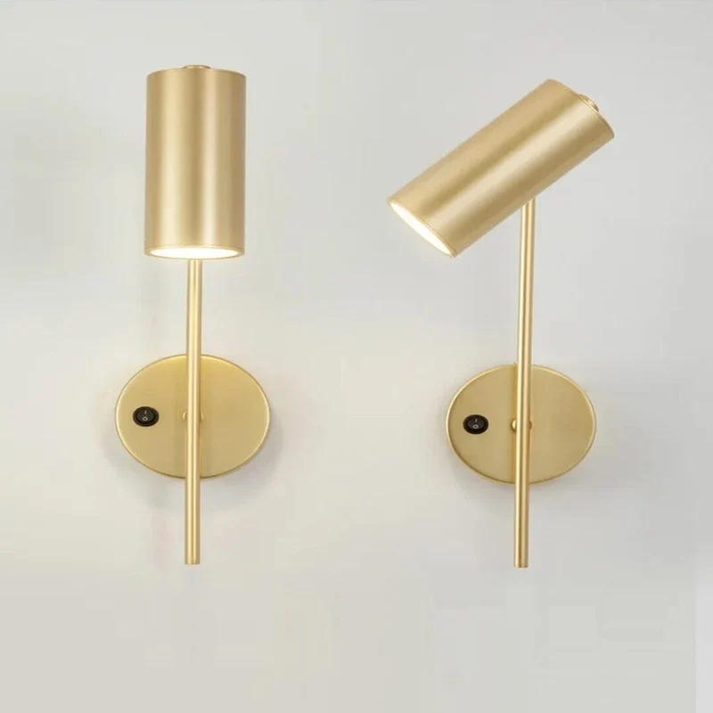 Euroselle LED Wall Sconce With Adjustable 10W Metal Articulating Arm 230V