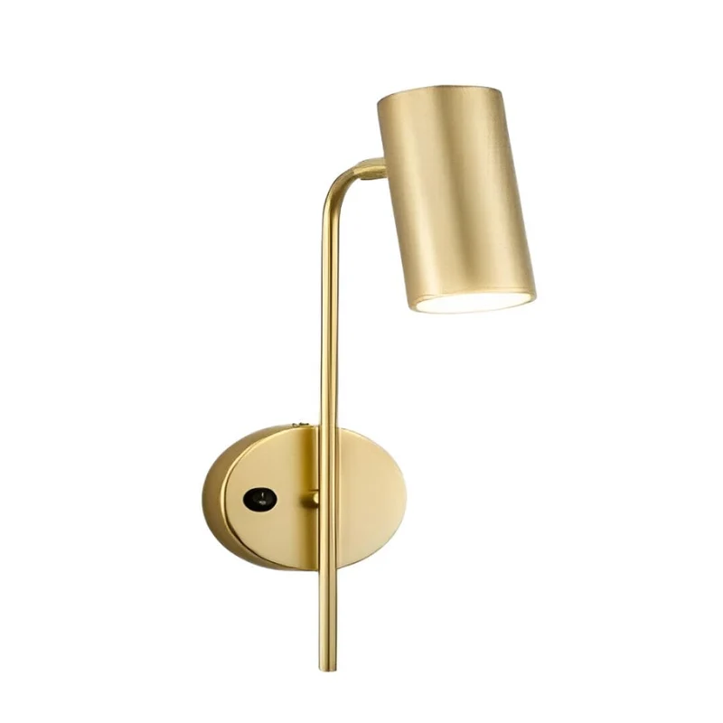 Euroselle LED Wall Sconce With Adjustable 10W Metal Articulating Arm 230V