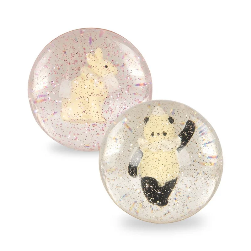 Flummi-Set mit Hase/Panda