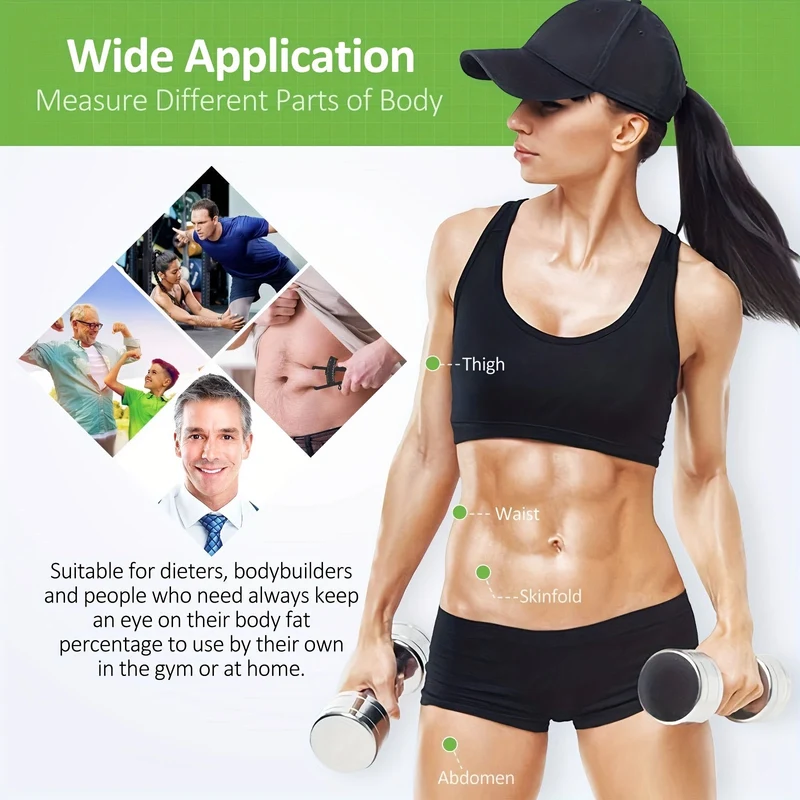 Precise Body Fat Measurement Tool For Fitness Progress - Euroselle