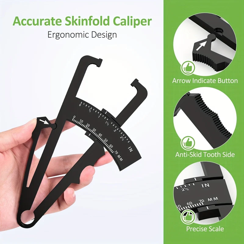 Precise Body Fat Measurement Tool For Fitness Progress - Euroselle