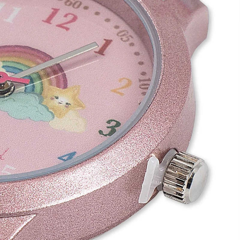 Kinderarmbanduhr Rainbow Glitter