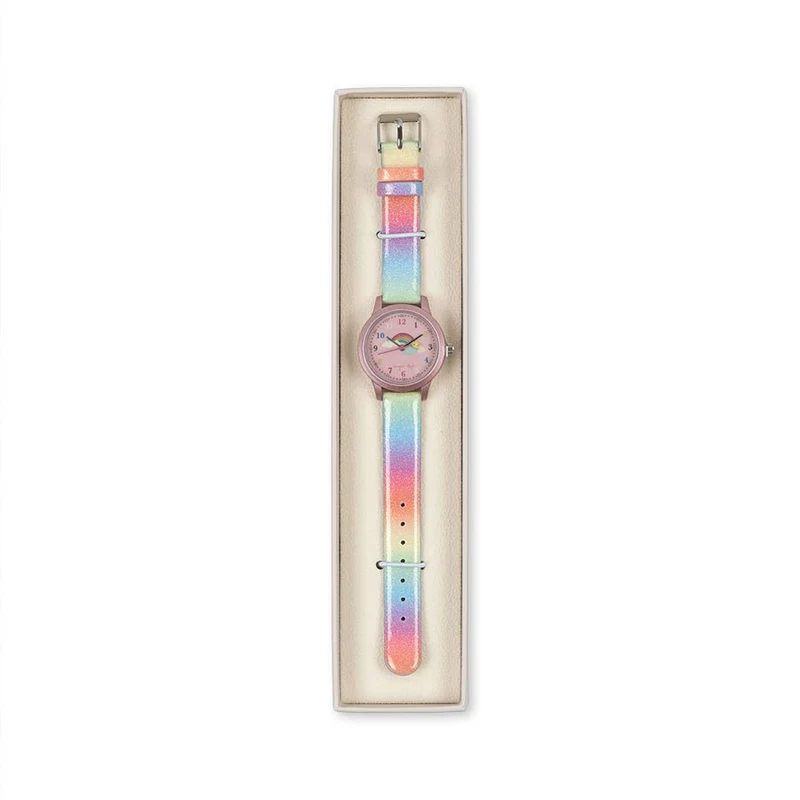 Kinderarmbanduhr Rainbow Glitter