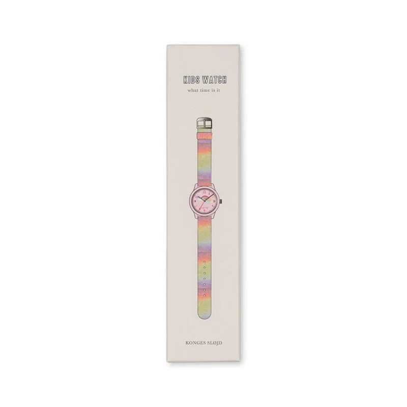 Kinderarmbanduhr Rainbow Glitter
