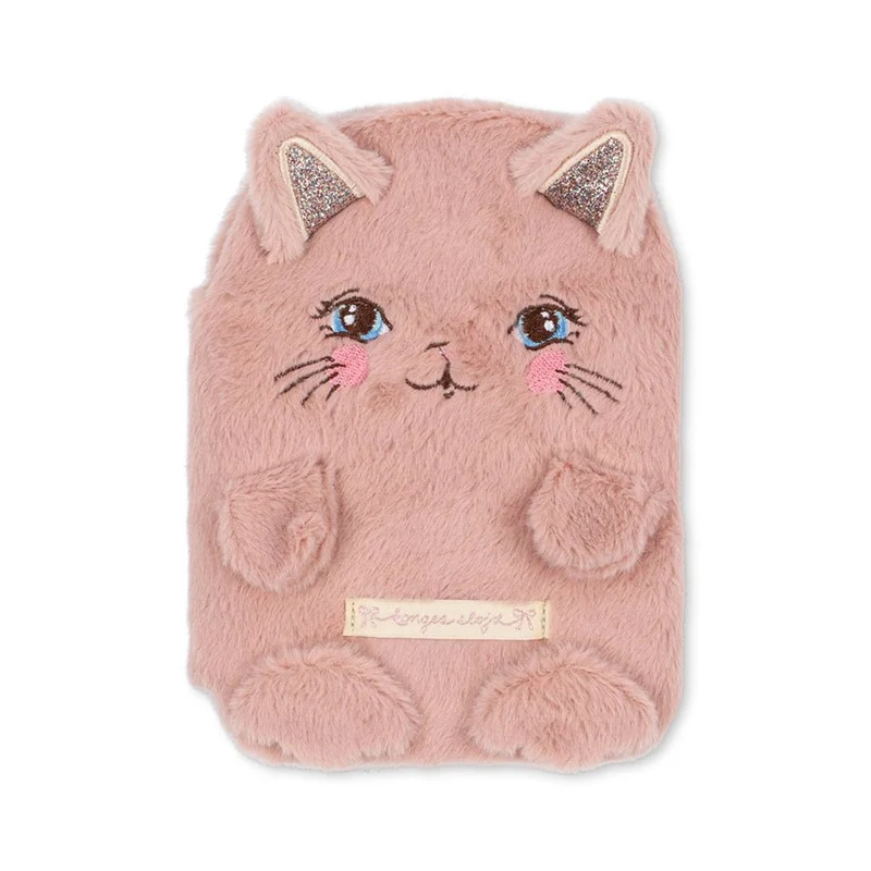 Weiches Notizbuch in rosa-pink