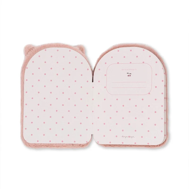 Weiches Notizbuch in rosa-pink