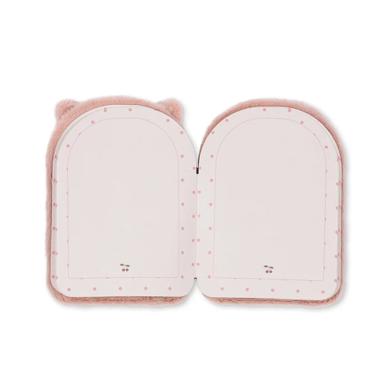 Weiches Notizbuch in rosa-pink