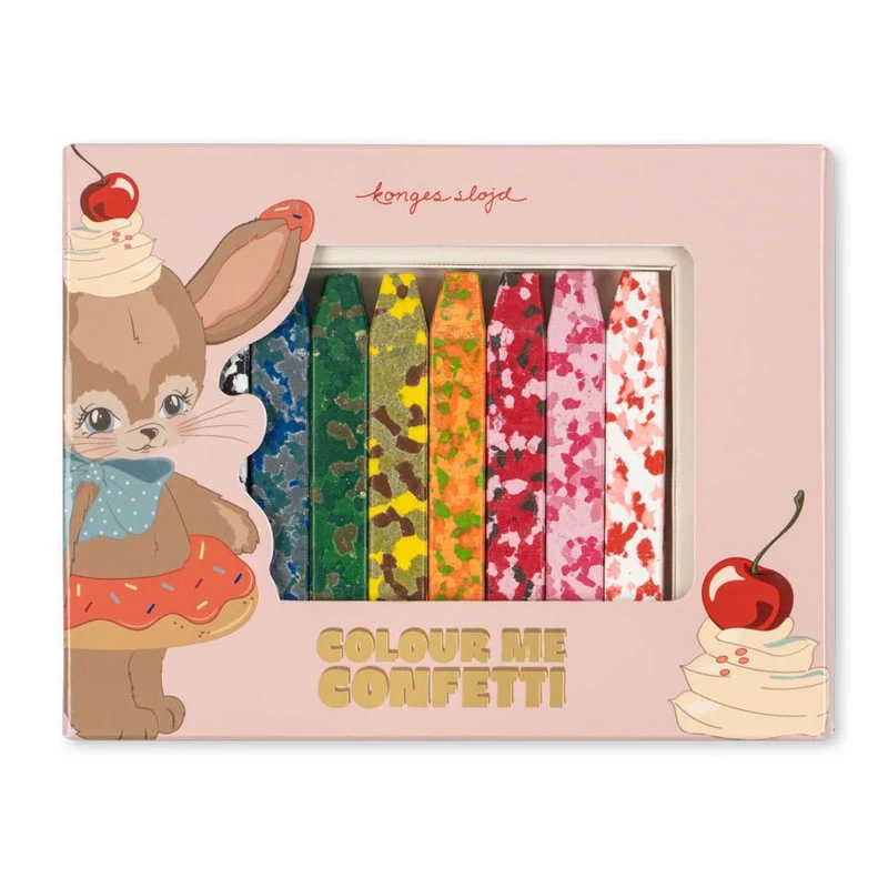 Bunny Confetti Farbkreiden