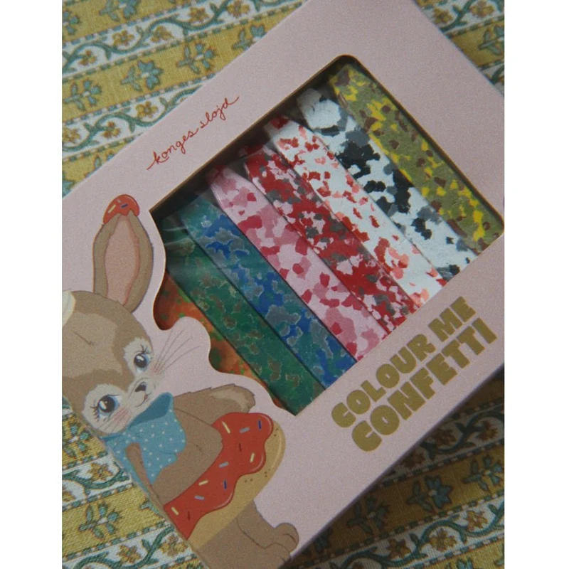 Bunny Confetti Farbkreiden