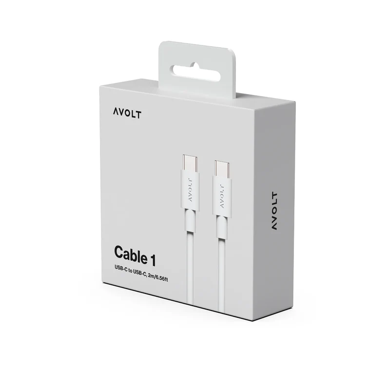 Avolt Cable 1 USB-C Ladekabel 2 m Silikon - AVOLT