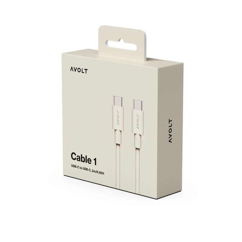Avolt Cable 1 USB-C Ladekabel 2 m Silikon - AVOLT