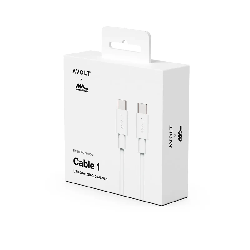 Avolt Cable 1 USB-C Ladekabel 2 m Silikon - AVOLT