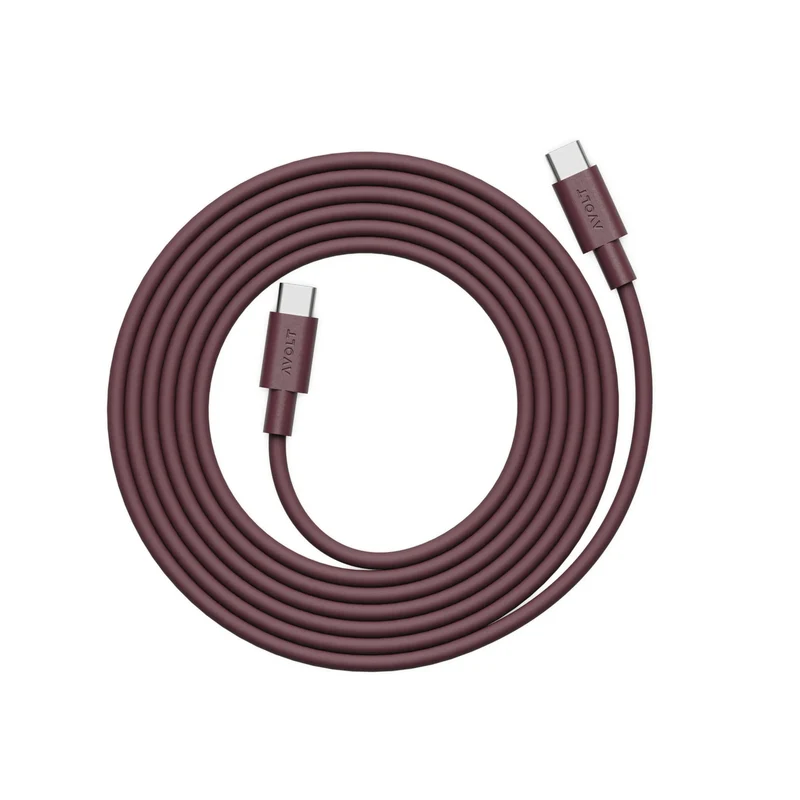 Avolt Cable 1 USB-C Ladekabel 2 m Silikon - AVOLT