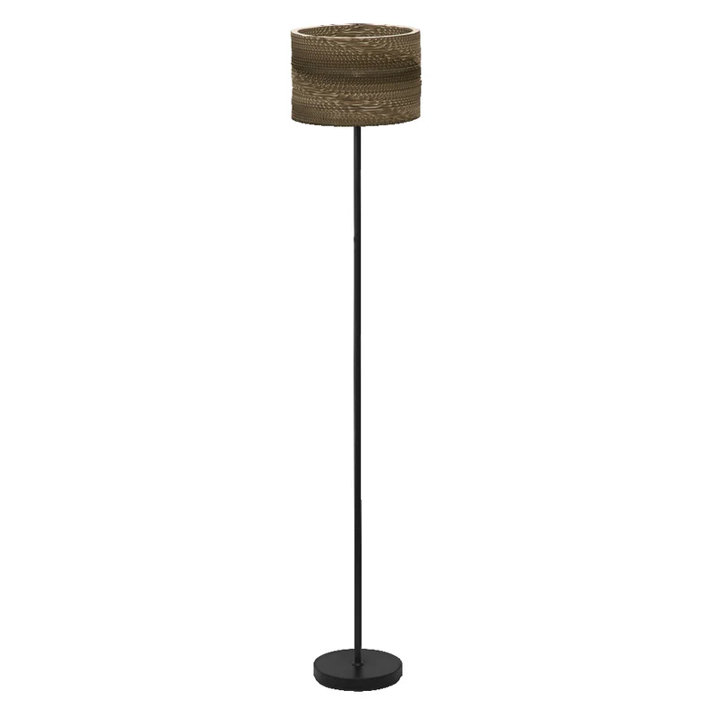 OSRAM DECOR Standleuchte Decor Cardboard Cylinder braun, E27