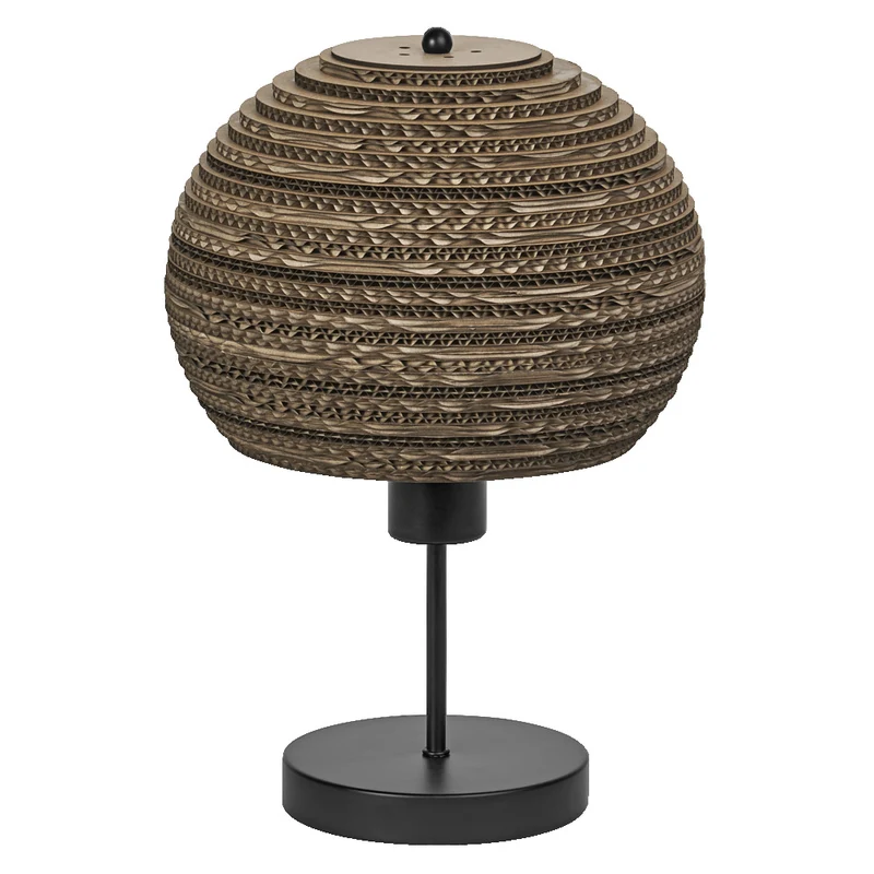 OSRAM DECOR Tischleuchte Decor Cardboard Ball braun, E27