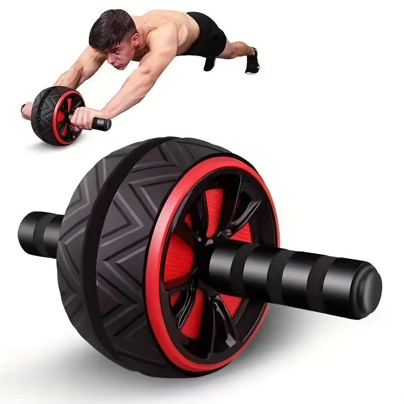 Euroselle Stainless Steel Core Training Wheel For Stable Home Ab Workouts