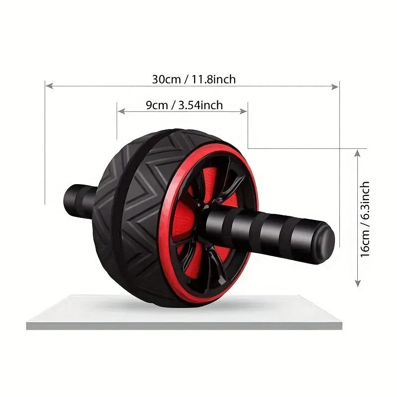Euroselle Stainless Steel Core Training Wheel For Stable Home Ab Workouts