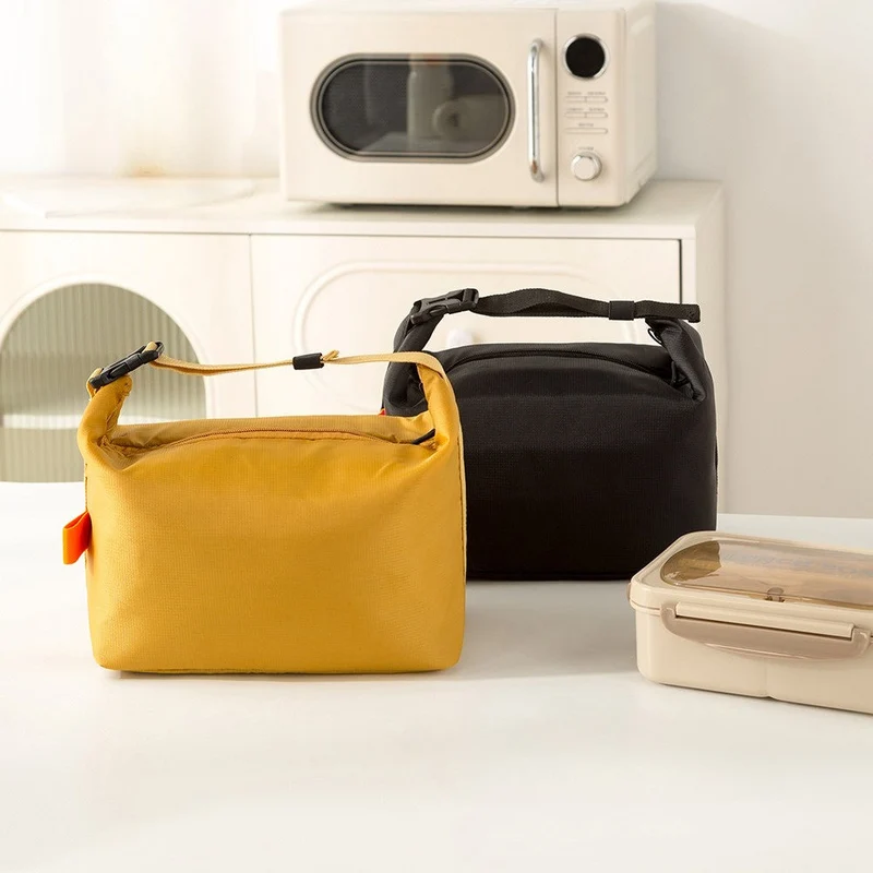 Euroselle Foldable Insulated Lunch Bag For Easy Carry Daily Use
