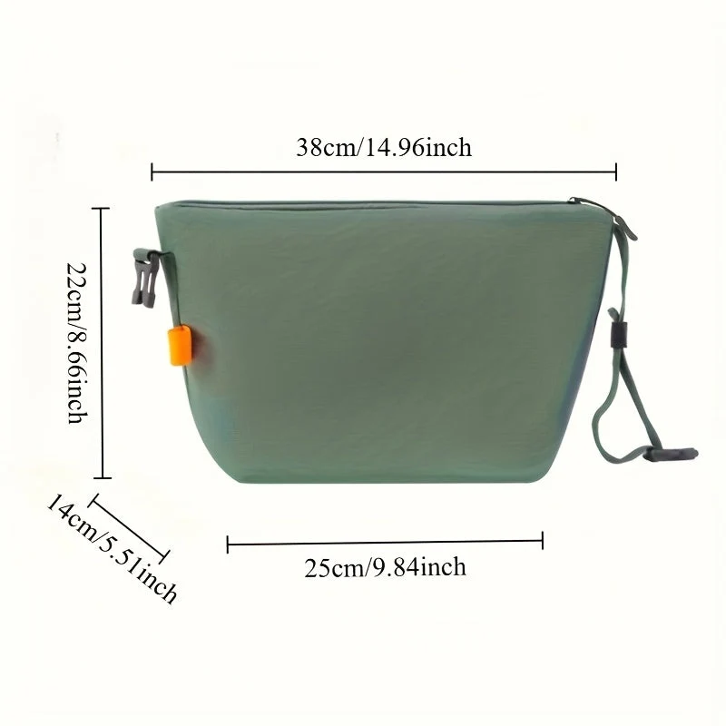Euroselle Foldable Insulated Lunch Bag For Easy Carry Daily Use