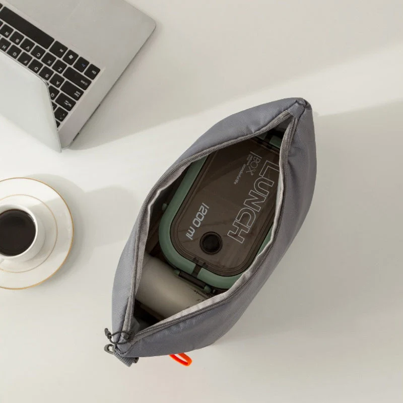 Euroselle Foldable Insulated Lunch Bag For Easy Carry Daily Use