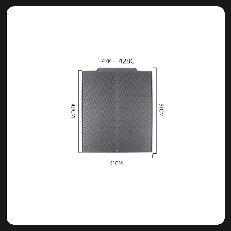Euroselle Absorbent Waterproof Feeding Mat With Non-Slip Backing