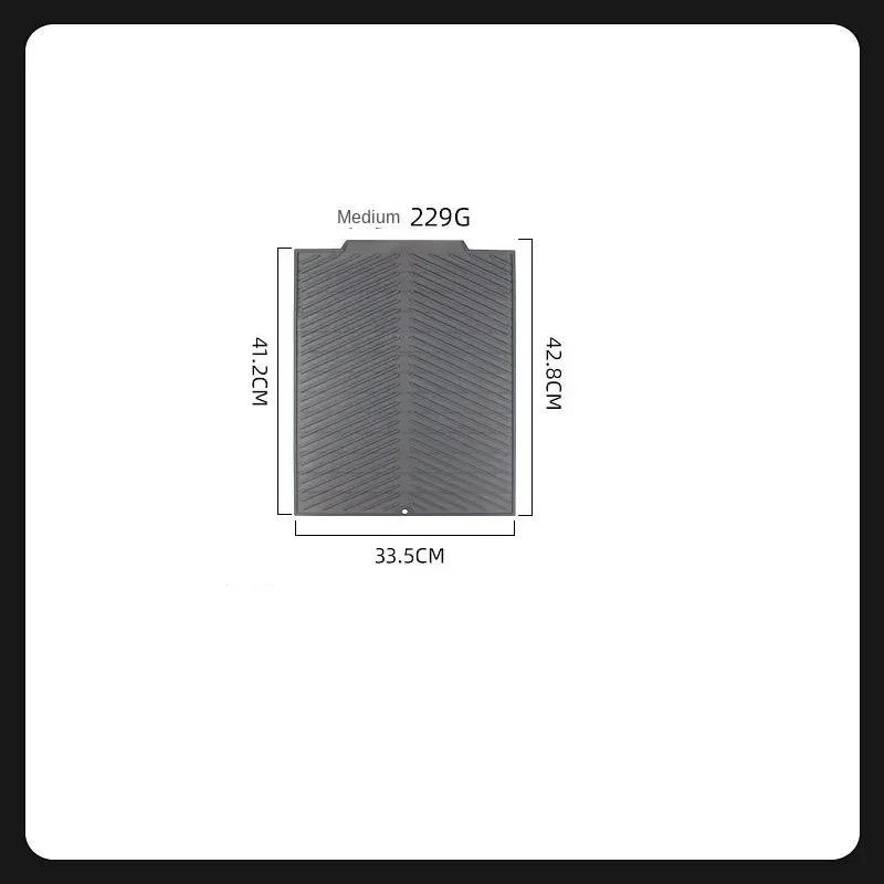 Euroselle Absorbent Waterproof Feeding Mat With Non-Slip Backing