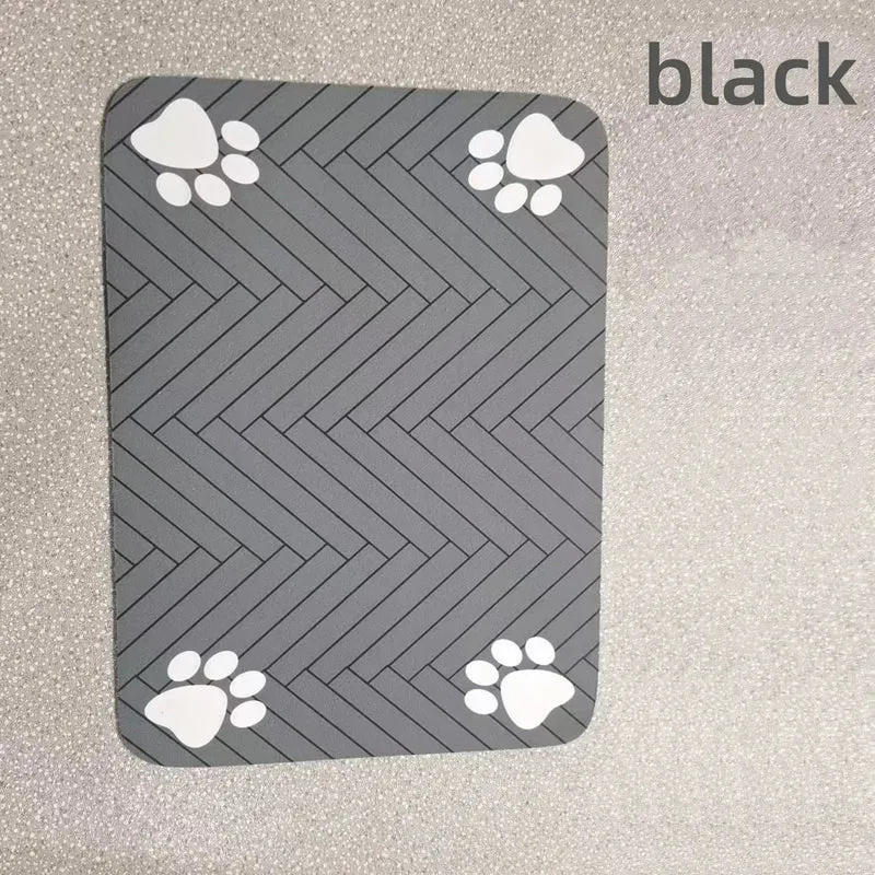 Euroselle Absorbent Waterproof Feeding Mat With Non-Slip Backing
