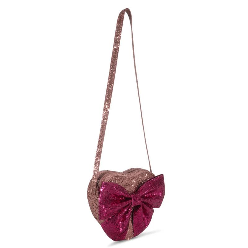 Tut Bow Schultertasche in Sangria