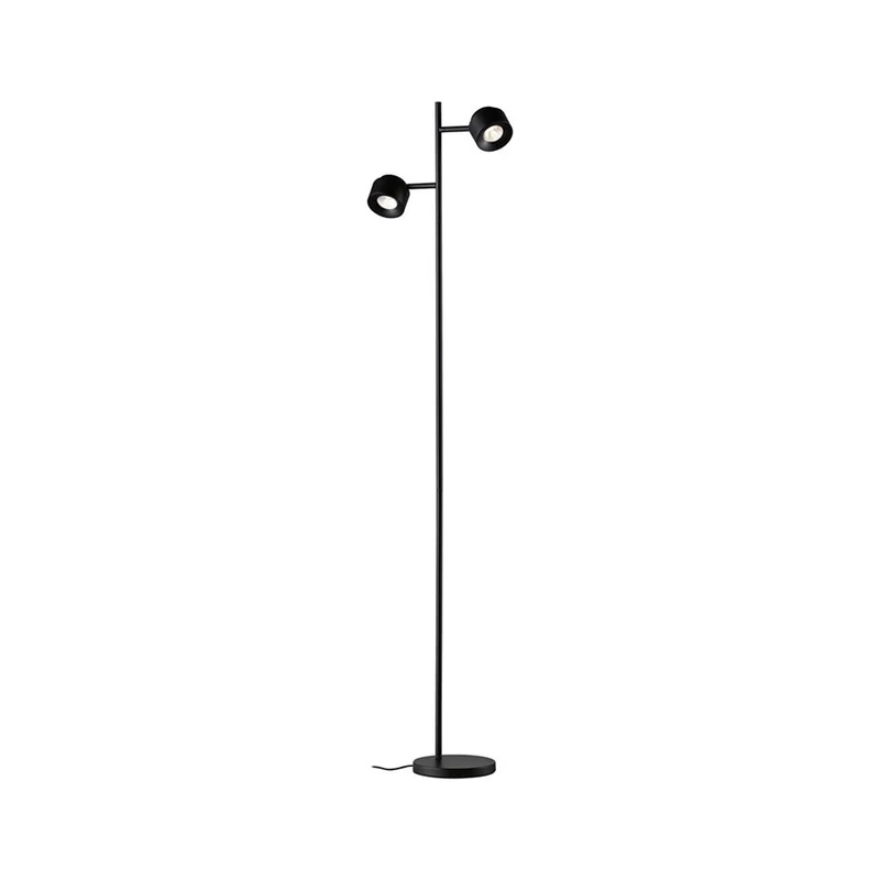 LED Stehleuchte Puric Pane 3 Stufen-Dimmbar Schwarz