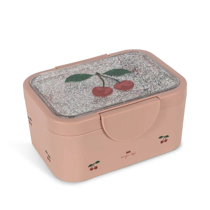 Glitzer Brotdose Cherry Blush