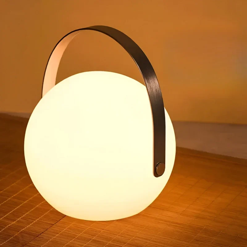 Euroselle Waterproof Wireless LED Table Lamp With Remote Rechargeable Outdoor Light