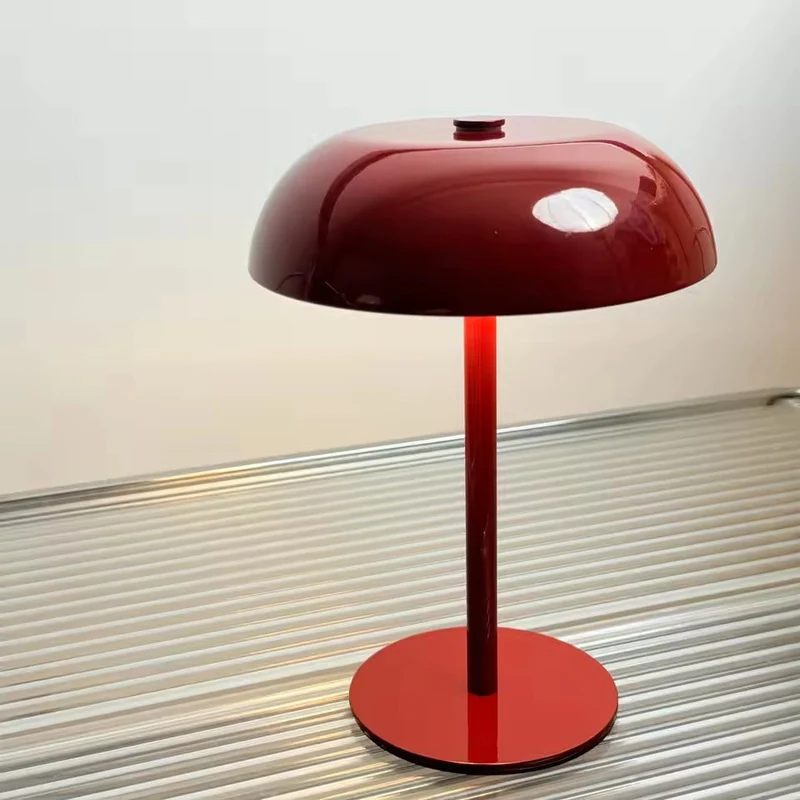 Euroselle Wireless Table Lamp With Touch Control And Integrated LED USB Rechargeable
