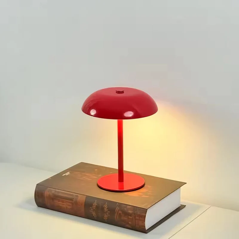 Euroselle Wireless Table Lamp With Touch Control And Integrated LED USB Rechargeable