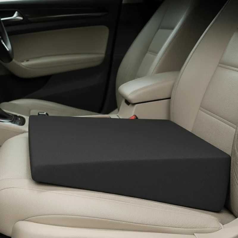 Euroselle Memory Foam Car Seat Cushion for Ergonomic Comfort
