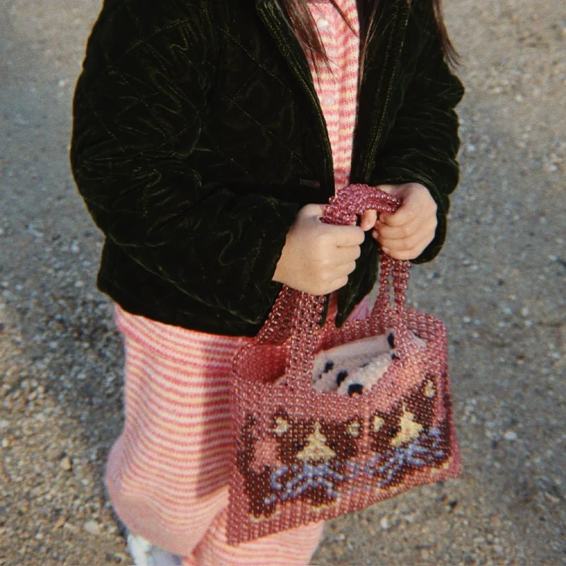 Kitty Perla Handtasche in Mellow Rose