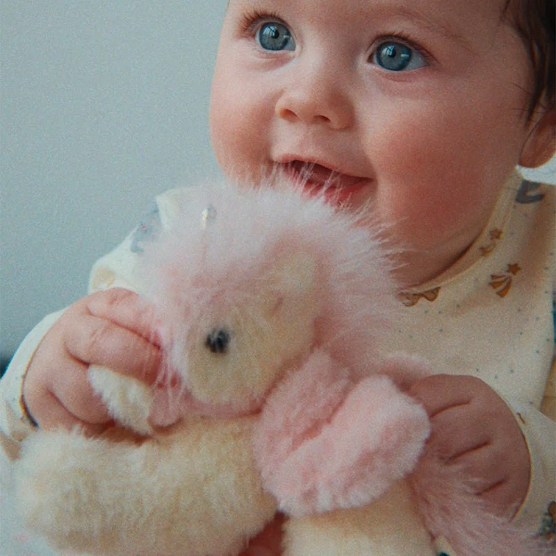 Aktivitätsspielzeug mit Einhorn in Off White