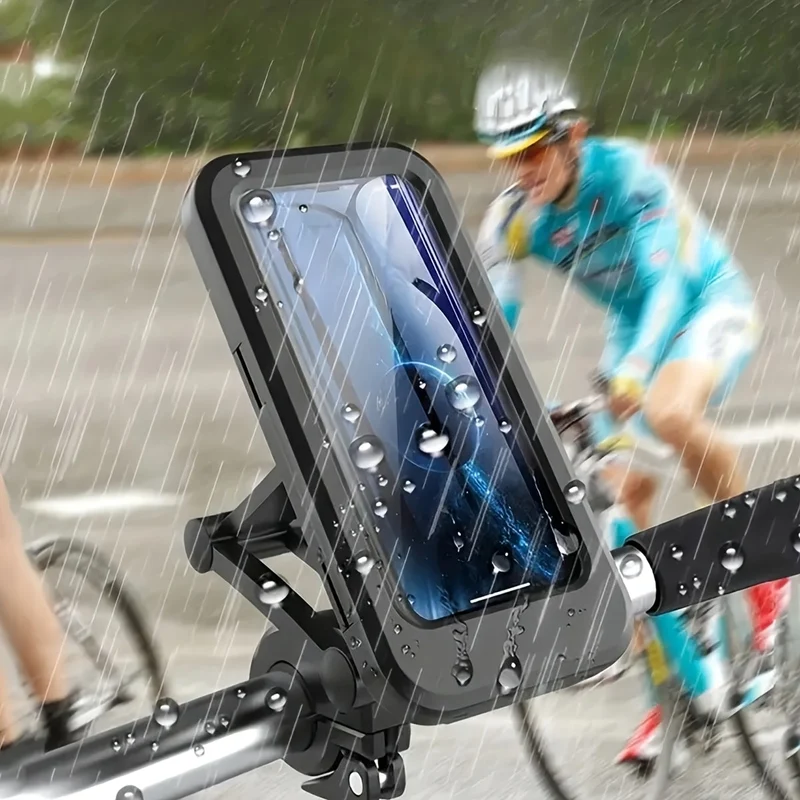 Euroselle Telescopic Magnetic Bike And E-Bike Phone Holder ABS Design