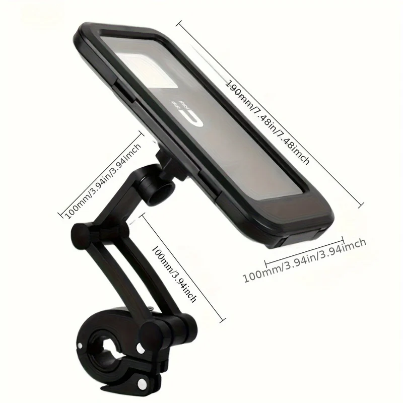 Euroselle Telescopic Magnetic Bike And E-Bike Phone Holder ABS Design