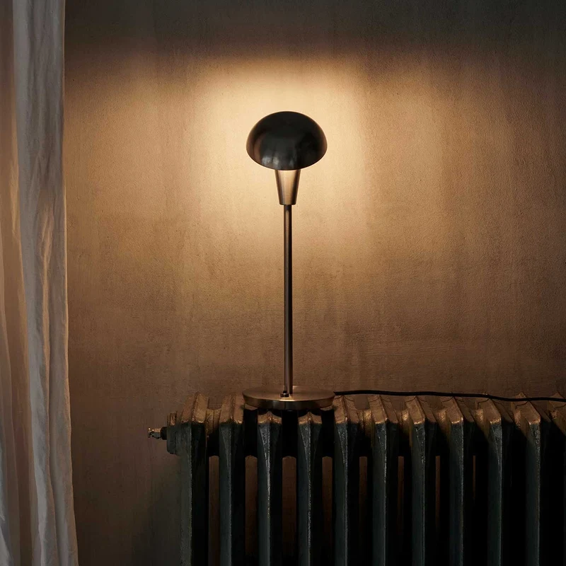 Tischleuchte Tiny Edelstahl H42 cm - ferm LIVING