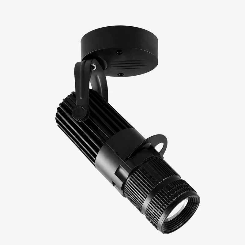Euroselle Adjustable LED Ceiling Spotlight In Aluminum Brushed Nickel