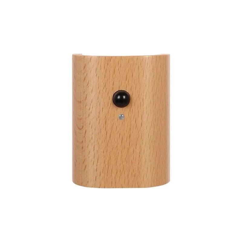 Euroselle Wooden Motion Sensor Lamp, Rechargeable LED Light for Bedrooms, Hallways and Cabinets