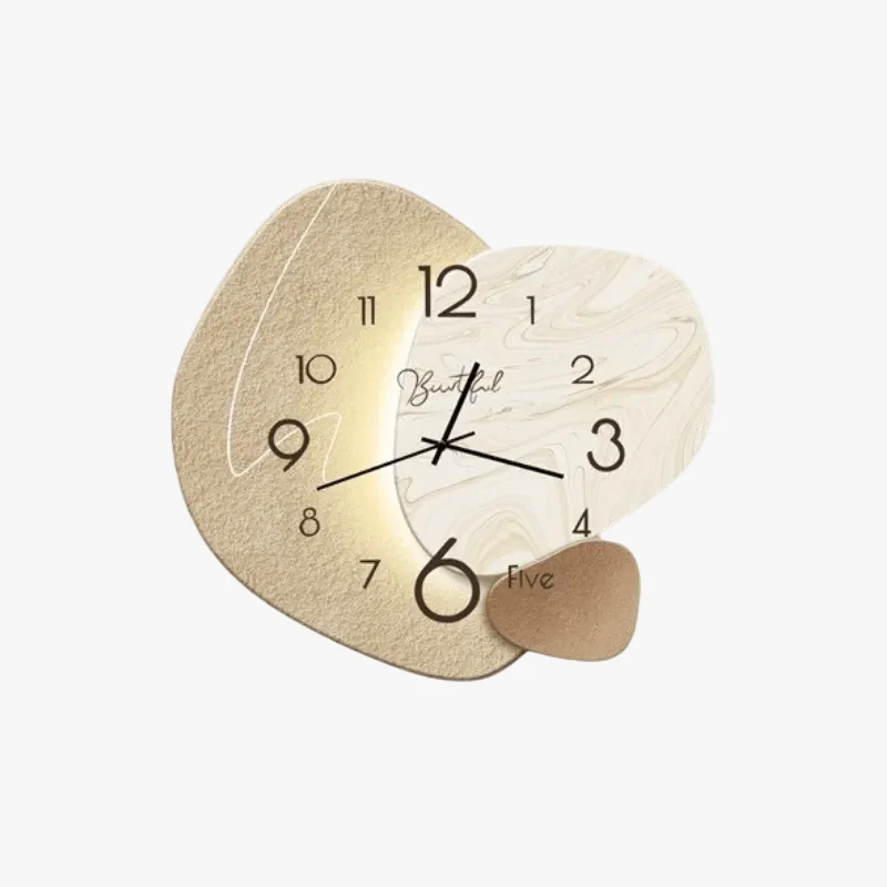 Modern Nordic Wall Clock With Silent Movement - Euroselle