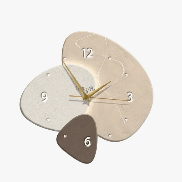 Modern Nordic Wall Clock With Silent Movement - Euroselle