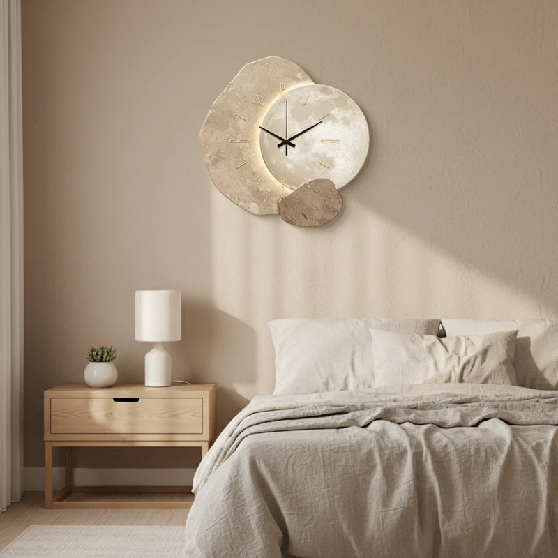 Modern Nordic Wall Clock With Silent Movement - Euroselle