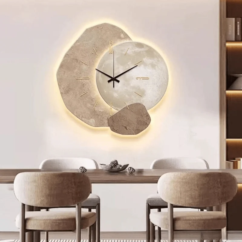 Modern Nordic Wall Clock With Silent Movement - Euroselle